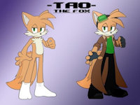 Tao (Original design) by lazor - fox, male, mobian