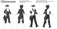 Chiaroscuro - Ref Sheet by LeeLee Moreau by Chiaroscuro - male, mongoose