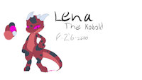 Lena the Kobold by kamperkiller - female, lizard, bikini, dragoness, kobold, ranger outfit, ghillie suit