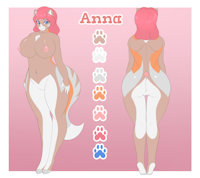 Anna Ref by Tonylix - female, buttsex, but, spanking, poodle, amazon, breast expansion, (little), (sometime, mostly)