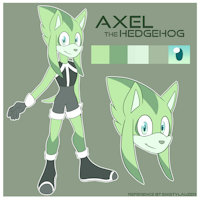 Axel The Hedgehog by Lauzerity - male, reference sheet, hedgehog, sonic, transgender, reference, sonic the hedgehog, mobian, trans male