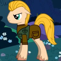 Outermost Void Character: Captain Thundercrack by theuncalledfor - male, human, pony, roleplay, captain, asshole, mlp, douchebag, fully clothed, rp, earth pony, rp character, roleplay character