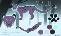 Vialu Feral Ref: EVEN MORE Updated by vialu - cat, feline, female, leopard