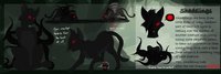 RedBurr by Syntex - dragon, cat, feline, female, cave, shadow, outdoors, demonic, tendrils