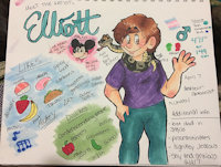 Meet the Artist / Toonsona - Elliott by almightysmolest - male, human, transgender, ftm, meettheartist