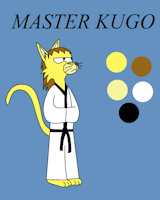 Master Kugo by Mousington - cat, male, kung fu, karate, martial arts, fight