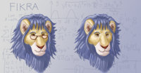 Fikra Redesign by ekoi1995 - male, lion, king, character, oc, fan, fc