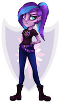 Twilight Mana by ComissionHunterBunny - incest, female, equestria girls, human being