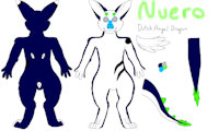 Nuero Ref sheet by Superpastelcoon - dragon, reference sheet, digital, art, dad, furry, sheet, ref, angel, reference, dutch, derg, angel dragon, dutch angel dragon