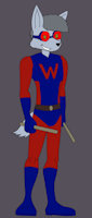Romverse character profile: Wolfpack (Jayden Lupo) by LoneWolf23k - wolf, male, teenager, superhero, romverse