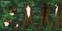 Huggles Reference Sheet by MrHuggles - feline, male