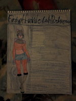 Fidelia the Cat Reference by thelithianqueen - cat, fan character, female solo