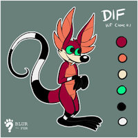 DIF by BlurTheFur - cute, male, monster, clone, exotic, character, dif, artwork (digital), hif, hifling