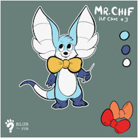 Mr. Chif by BlurTheFur - cute, male, exotic, ref, bowties, artwork (digital), hif, chif, hifling, mr. chif