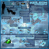 Keileon Reference Sheet 2018 by Keileon - female, vulpine, artwork (digital), animal related (non-anthro)
