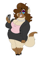 Fatty Patty by SpiketheKlown - cat, female, chubby, milf, bbw, siamese cat, female/solo