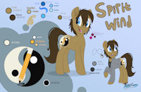Spirit Wind Moviestyle Ref by FluffyXai - male, stallion, pony, oc, mlp