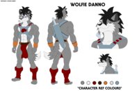 Wolfie Character Ref Sheet! by WolfieDanno - cute, wolf, male, muscles, sexy, toony, ref sheet