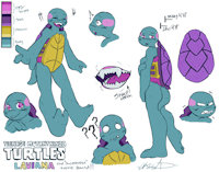 TMNT OC; Laviana by kisashika - female, candy, oc, turtle, tmnt, f, teenage mutant ninja turtles