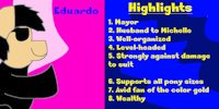 Eduardo's Advanced Bio by MasterMarik - male, suit, sunglasses, husband, my little pony, mayor, eduardo, mlp oc, pudgyville, fat supporter, advanced bio