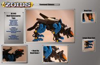 Command Chimera by ozzlander - wolf, model, dinosaur, chimera, zoids, command, zoid, command wolf, command chimera, spinnosnapper, custom model