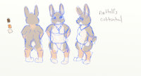 Sambun by lavilovi - bunny, male, rabbit, man, clean, sfw, bunny rabbit