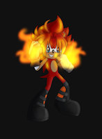 Honoo the Hedgehog by ThrenodyGrimblood - male, character sheet, hedgehog, fire, oc, flames, fc, sonic oc, sonic fc, honoo