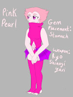 [Bio] Pink Pearl by jolliapplegirl - female, gem, gemsona