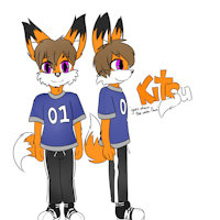 Kitsu .:2018ID:. by Kitsu - fox, male, anthro, jersey, sweatpants, sportswear