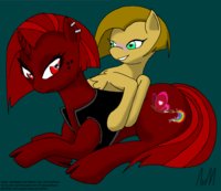 Velvet Star and Annastasia by annonymouse