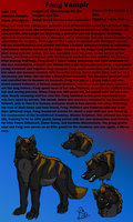 Fang Vampir Character Sheet by Killerwolf1020 - female, wolf, werewolf, vampire, character, sheet, dire, fang, werepyer, vampir, once bitten