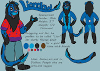 Lionclaw Reff Sheet Mk. IV by Lionclaw - male, lion, reference sheet
