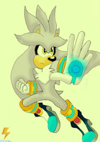 Silver the Hedgehog by Filibolt - male, character sheet, hedgehog, silver the hedgehog