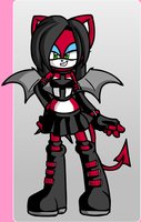 Medusa the Succubus by GurahkWeavile - female, demon, sonic, oc, villain, demoness, succubus, fancharacter, sonic the hedgehog, fc, fan character, sonic fanon characters