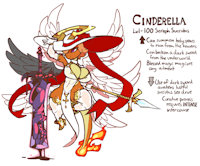 Jintonic - Charmander by sukani - sword, dragon, female, pokemon, lizard, spear, pokémon, angel, charmander, succubus, seraphim, jinti, jintonic