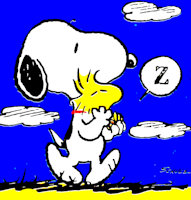 Snoopy And Woodstock by BradSnoopy97 - dog, bird, art, fan, male/male, snoopy, woodstock