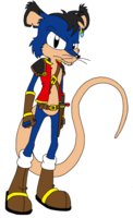 Murdoch Possum by Ryushusupercat - male, marsupial, opossum, possum, mobian, ryushusupercat, sonic fanon characters