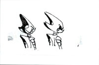 Metal Sonic ver. 01 design by agis261 - male, metal, ink, hedgehog, sonic, robot, sega, finished, image, none