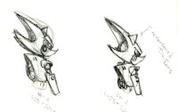 metal sonic ver 2 by agis261 - male, metal, hedgehog, sonic, drawing, pencil, robot, sega, study, h