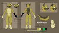 Kyle Blackpaw '19 by Blackpaw - male, reference sheet, canine, gsd, german shepherd, reference