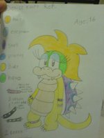 My Koopasona :Reference: by Denicefoxxy - reptile, koopa, reference, eyeshadow, female/solo