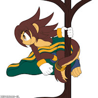 Impulse by TantricJourney - male, monkey, sonic the hedgehog, sonic fan character, sonic team, simian, primate, sonic oc