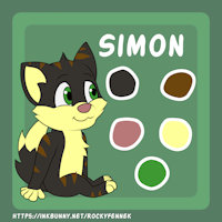 Simon Bengal by BengalKat - hybrid, reference sheet, tiger, herm, folf, ref, model sheet, bengal tiger