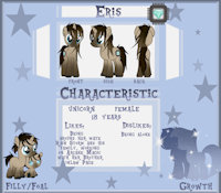 Eris by Snowfirechakat - female, pony, unicorn, mlp, my little pony friendship is magic, fim, fallout equestria, unicorn pony