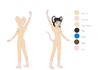 Aezlix Rotfiospin Picks by FurryLinette - character sheet, opossum, character profile, my character, furrylinette