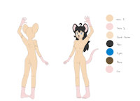 Zralix Rotfiospin Picks by FurryLinette - character sheet, opossum, character profile, my character, furrylinette