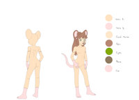 Suzlix Rotfiospin Picks by FurryLinette - character sheet, opossum, character profile, my character, furrylinette