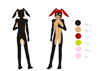 Fausto Carrotbunny Kålrot by FurryLinette - rabbit, character sheet, character profile, my character, furrylinette