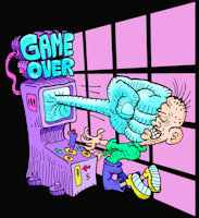 Game Over! by ThaPig - game, videogame, arcade, game over
