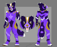 Introducing Tristan (by SnowLeopurrd) by AshiWolf - dog, male, reference sheet, canine, ref, m, ref sheet, reference, tristan, refsheet, ref-sheet, referencesheet